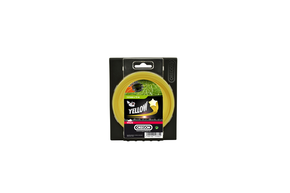 Silk za trimer, yellow starline 3.0mm x 240m