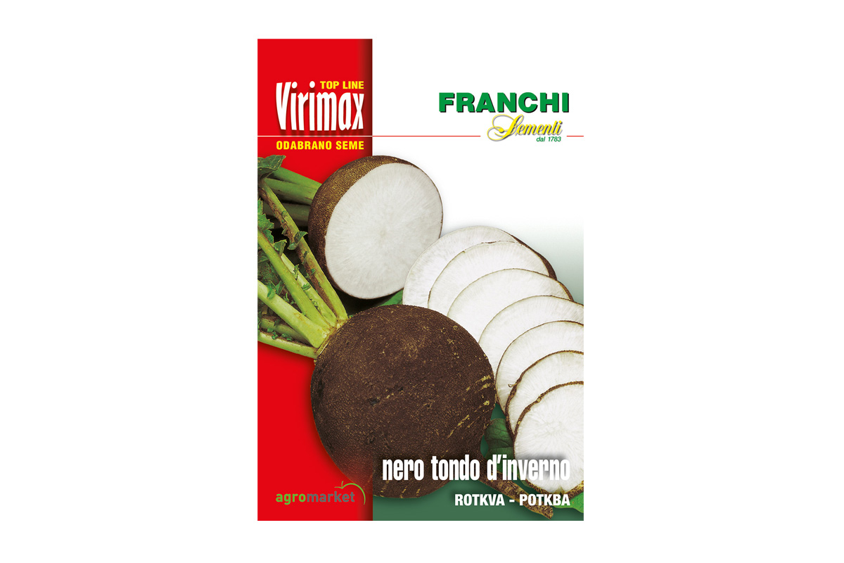 Virimax ROTKVA-CRNA TONDO D"INVERNO