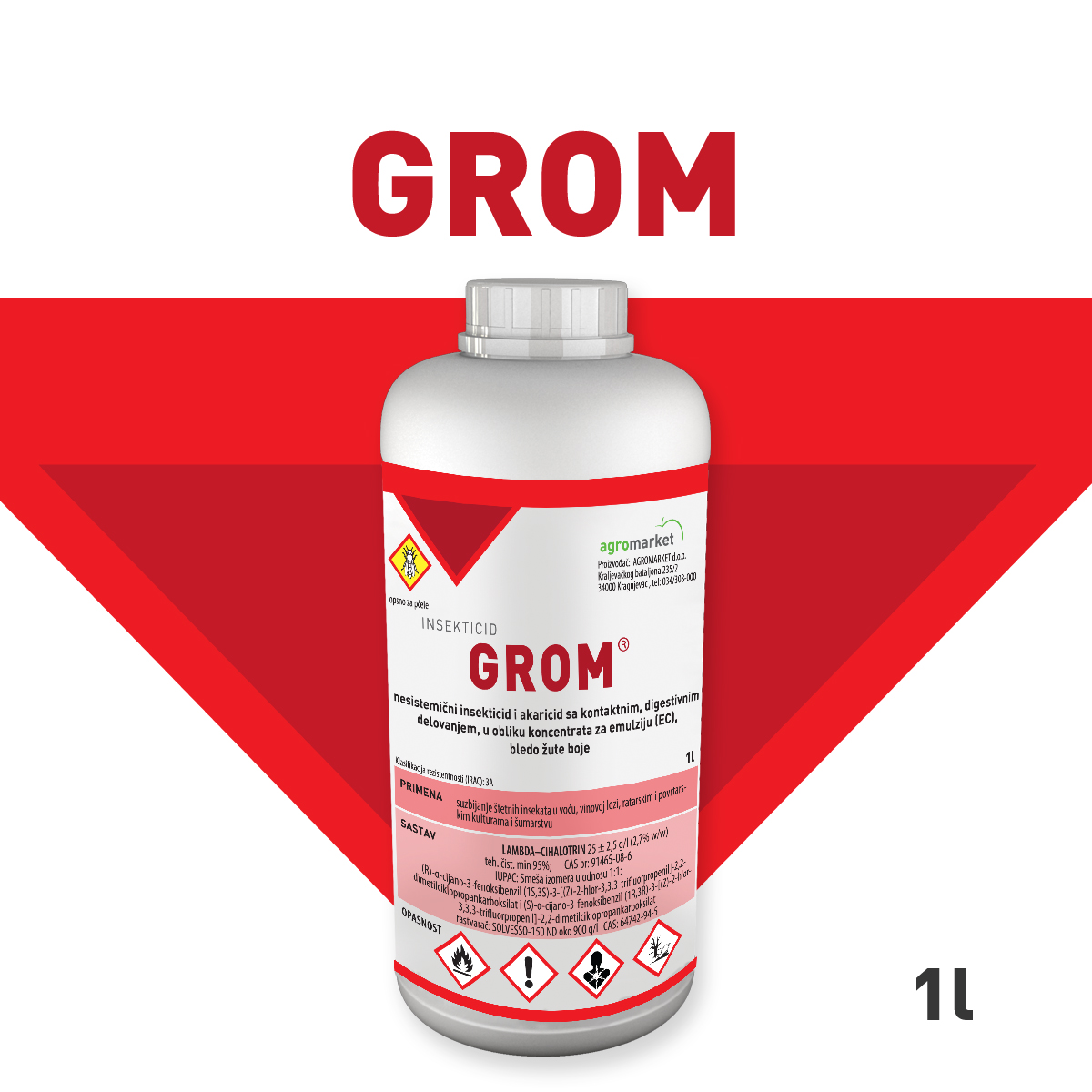 Grom 1 l - Agrocentar Obrenovac