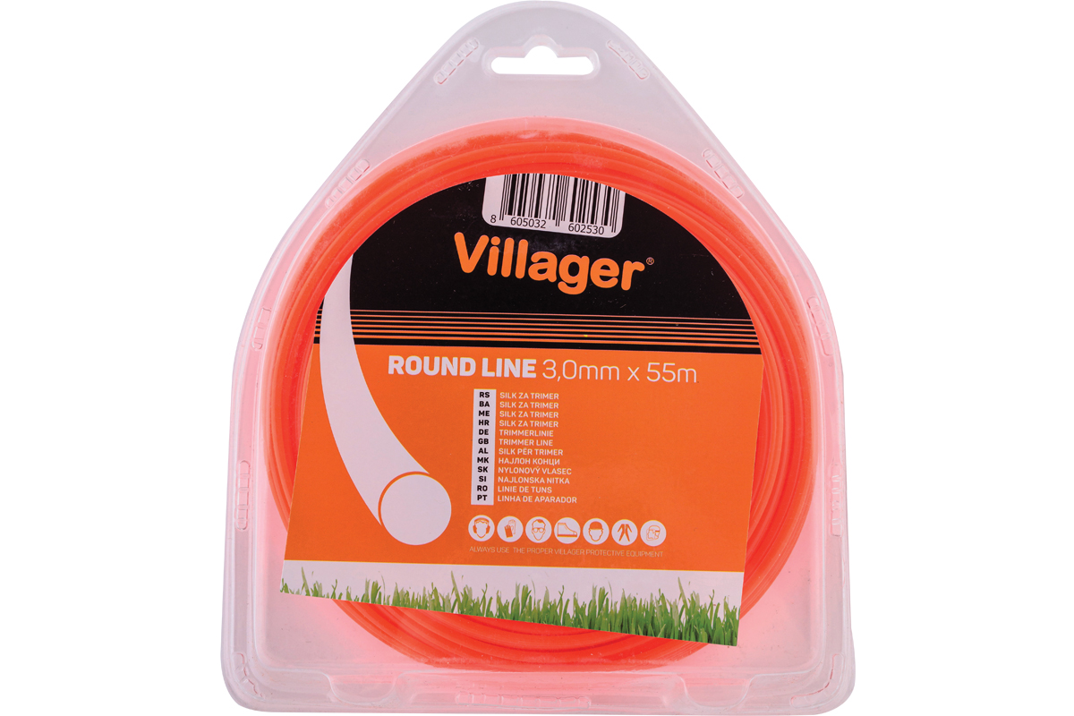 Silk za trimer 2.0mm x 15m - okrugla nit Villager