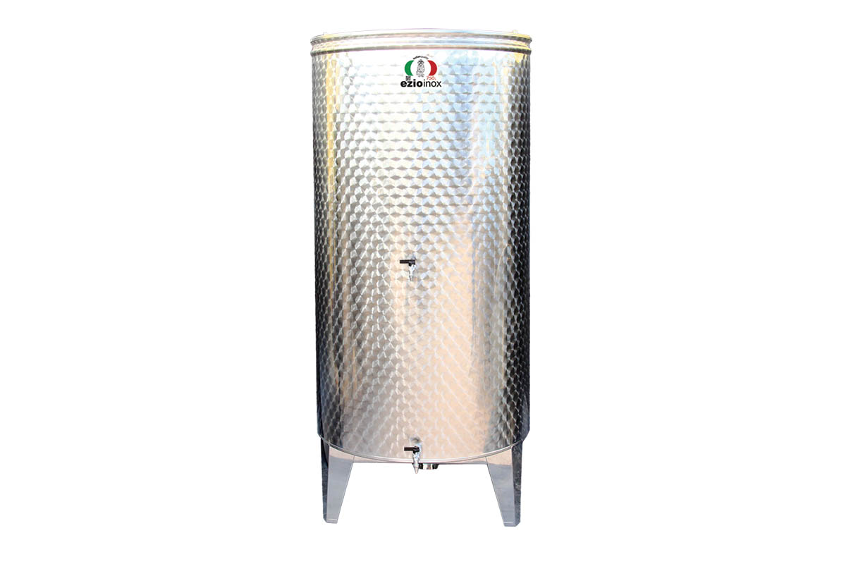 Inox bačva 750 L za vino - sa slavinom
