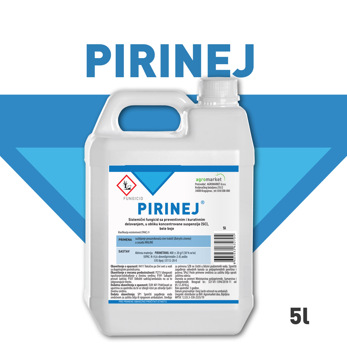 Pirinej 5 l