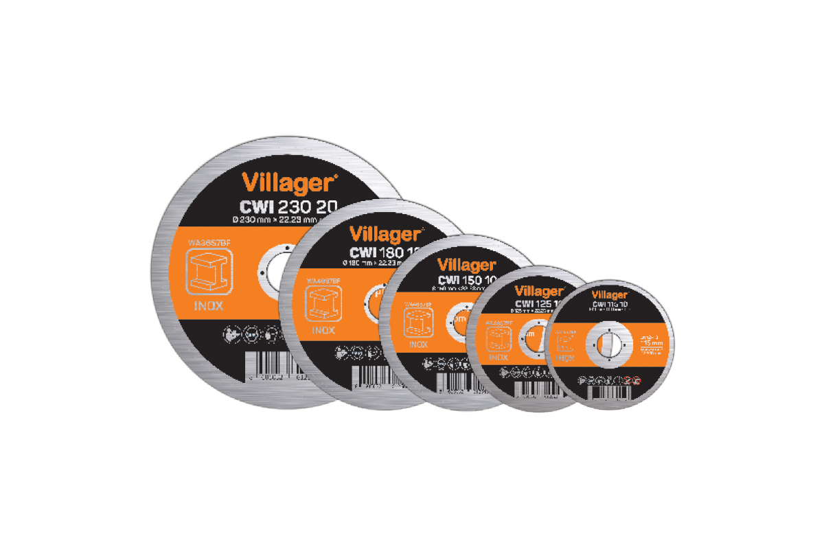 Rezna ploča za inox Villager CWI12510 125 x1.0 mm